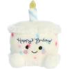 imageAurora Adorable Palm Pals Happy BDay Cake Stuffed Animal  Fun Collectible Plush for Kids and Adult Collectors  Perfect for Decorating Rooms and Birthday Gifts  White 55 Inches