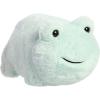 imageAurora Adorable Spudsters Friesia Frog Stuffed Animal  Round Shape Makes for Comforting Cuddles  Perfect for Kids All Ages and Animal Loving Adults  Green 10 Inches