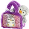 imageAurora Fashionable Fancy Pals Aquarium Collection Stuffed Animal  Plush with Stylish Purse for Dress Up Fun  Perfect for Kids 3 Years Costumes and Birthdays  Penguin 65 Inches