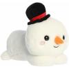 imageAurora Festive Too Cute Too Cute Sloan Snowman Stuffed Animal  Adorable Characters for Imaginative Play  Perfect for Holiday Decorations or Gifts  White 10 Inches