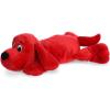 imageAurora Playful Clifford Laying Clifford Stuffed Animal  Childhood Nostalgia  Lasting Companionship  Red 12 Inches