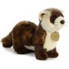 imageAurora Realistic Miyoni Black Footed Ferret Stuffed Animal  Lifelike Details Make a Cherished Companion  Perfect for Decorating Bedrooms or Classrooms  Brown 105 Inches