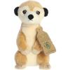 imageAurora Responsibly Made Eco Nation Eco Softies Meerkat Stuffed Animal  Ideal for Playtime Adventures  Perfect for Birthdays or Just Because  Brown 8 Inches