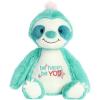 imageAurora Witty JUST Sayin Be You Be Happy Sloth Stuffed Animal  Expressive Characters  Quirky Gift Ideas  Blue 115 Inches