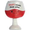 imageAurora Witty JUST Sayin Grape Minds Think Alike Stuffed Animal  Expressive Characters  Quirky Gift Ideas  Red 10 Inches