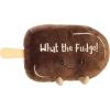 imageAurora Witty JUST Sayin What The Fudge Stuffed Animal  Expressive Characters  Quirky Gift Ideas  Brown 125 Inches