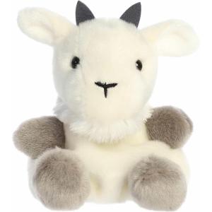 Aurora® Adorable Palm Pals™ Jenny Mountain Goat™ Stuffed Animal – Fun Collectible Plush for Kids and Adult Collectors – Perfect for Decorating Rooms and Birthday Gifts – White 5 Inches