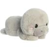 imageAurora Playful Too Cute Millie Manatee Stuffed Animal  Adorable Characters for Imaginative Play  Perfect for Birthdays Adults and Kids All Ages  Gray 95 Inches