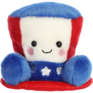 Aurora® Adorable Palm Pals™ Freedom Hat™ Stuffed Animal – Fun Collectible Plush for Kids and Adult Collectors – Perfect for Decorating Rooms and Birthday Gifts – Multicolor 5 Inches