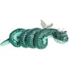 imageAurora Playful Wrist Wranglers Viridian Dragon Stuffed Animal  Vibrant Colors for an EyeCatching Design  Perfect for Kids and Costumes  Green 8 Inches
