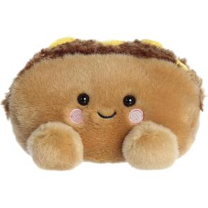 Aurora® Adorable Palm Pals™ Mike Philly Cheesesteak™ Stuffed Animal – Fun Collectible Plush for Kids and Adult Collectors – Perfect for Decorating Rooms and Birthday Gifts – Brown 5 Inches