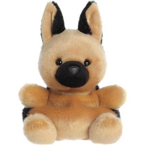 Aurora® Adorable Palm Pals™ Hans German Shepherd™ Stuffed Animal – Fun Collectible Plush for Kids and Adult Collectors – Perfect for Decorating Rooms and Birthday Gifts – Brown 5.5 Inches