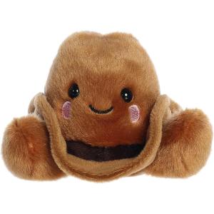 Aurora® Adorable Palm Pals™ Orville Cowboy Hat™ Stuffed Animal – Fun Collectible Plush for Kids and Adult Collectors – Perfect for Decorating Rooms and Birthday Gifts – Brown 5 Inches